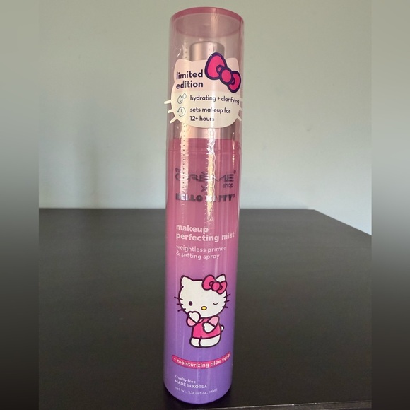 The Creme Shop x Hello Kitty Makeup Perfecting Mist - makeup setting spray, NEW - Picture 2 of 4